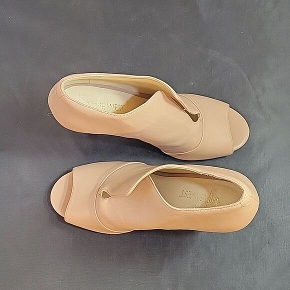 BRAND NEW WEST PEEP TOE HIGH HEEL STILETTOS ANKLE BOOTIES - Picture 7 of 15